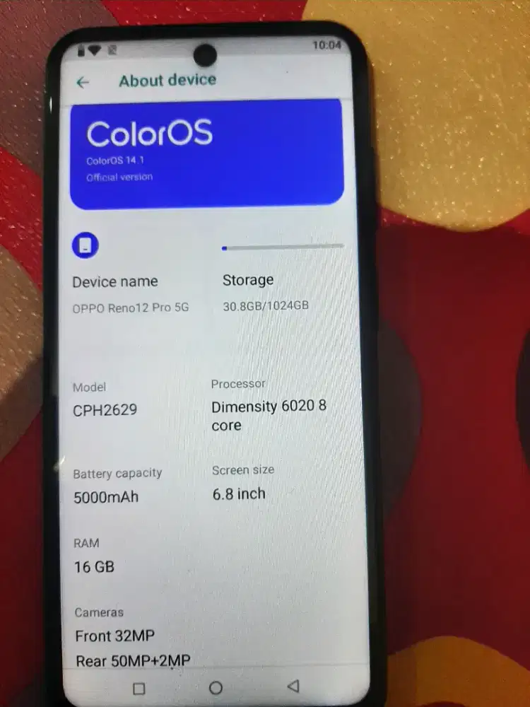 Oppo Reno 12 Pro 5G