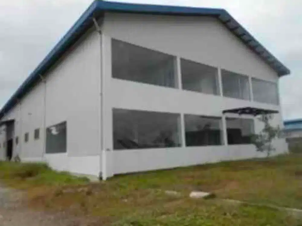 Dijual Gudang lb 3100m2 Lokasi Kawasan Modern Cikande Akses Tol Cikande 6Km Akses 40 Feet