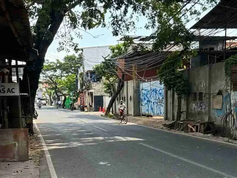 DIJUAL TANAH MURAH DI BAWAH NJOP PINGGIR JALAN RAYA KALIDERES JAKARTA BARAT