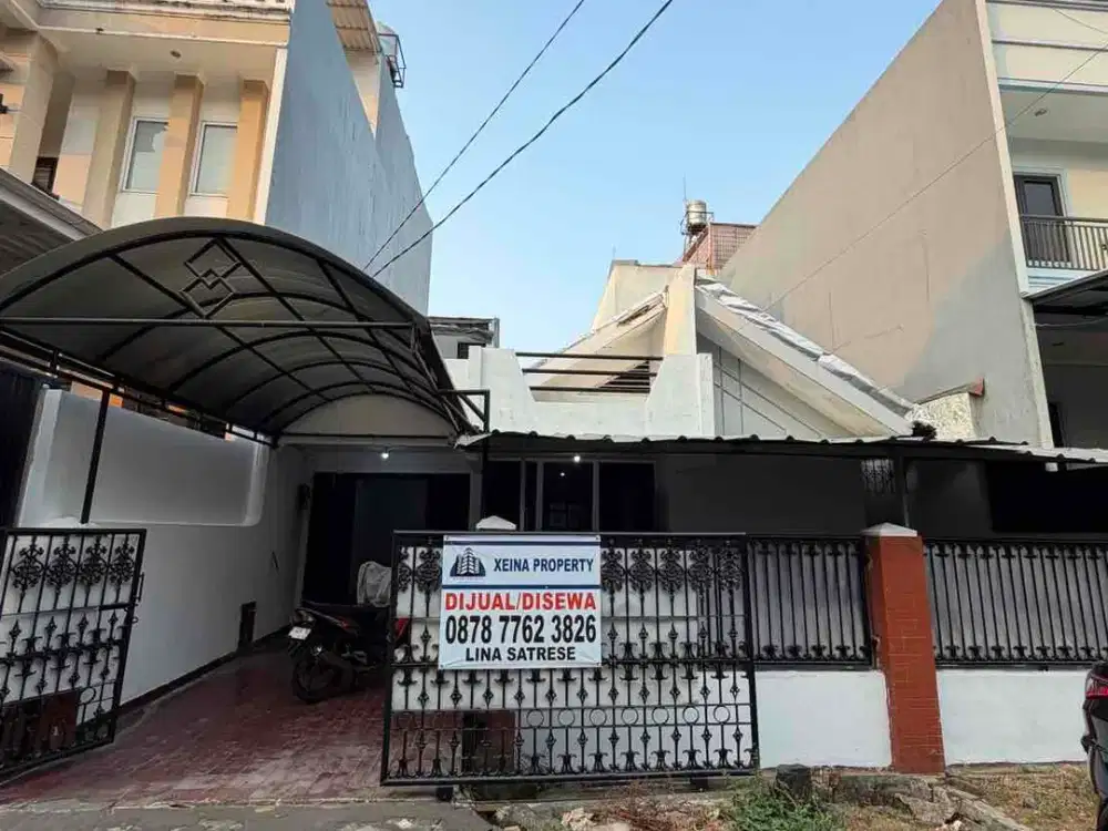 Sewa Rumah Siap Huni kelapa Puan timur VII Kelapa Gading 1.5 Lantai 10 x 17 meter rapih dan bersih
