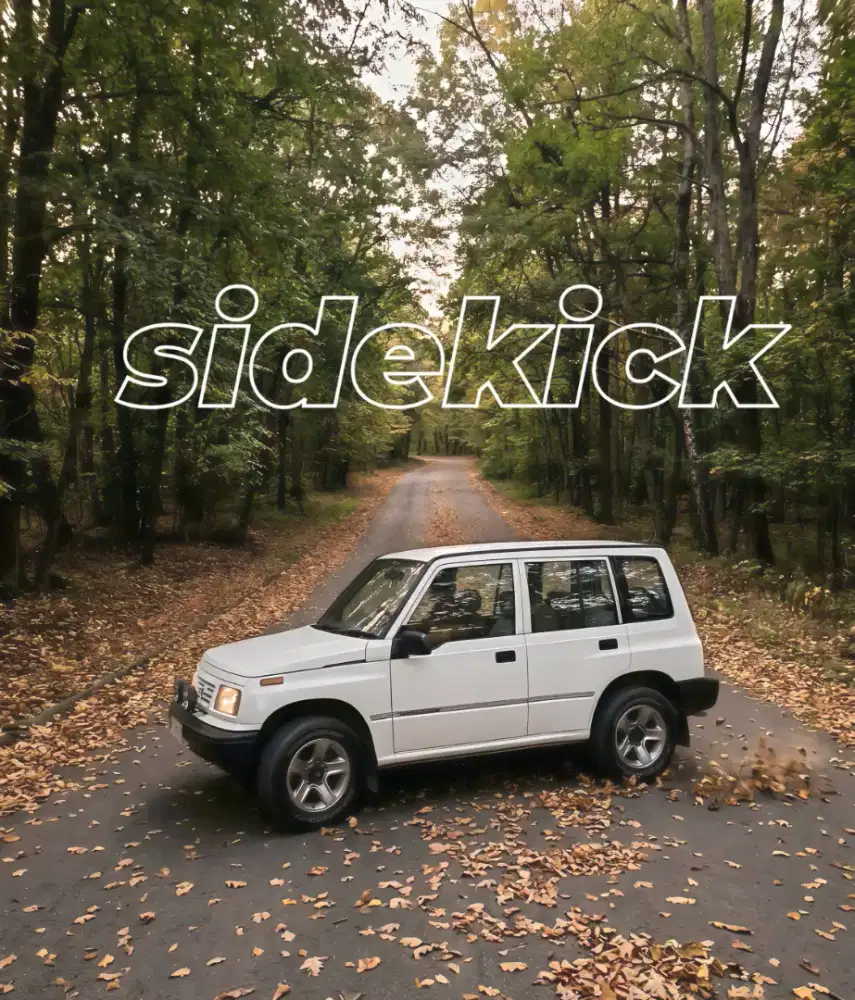 Sidekick asli putih langka mulus tnggal pakai