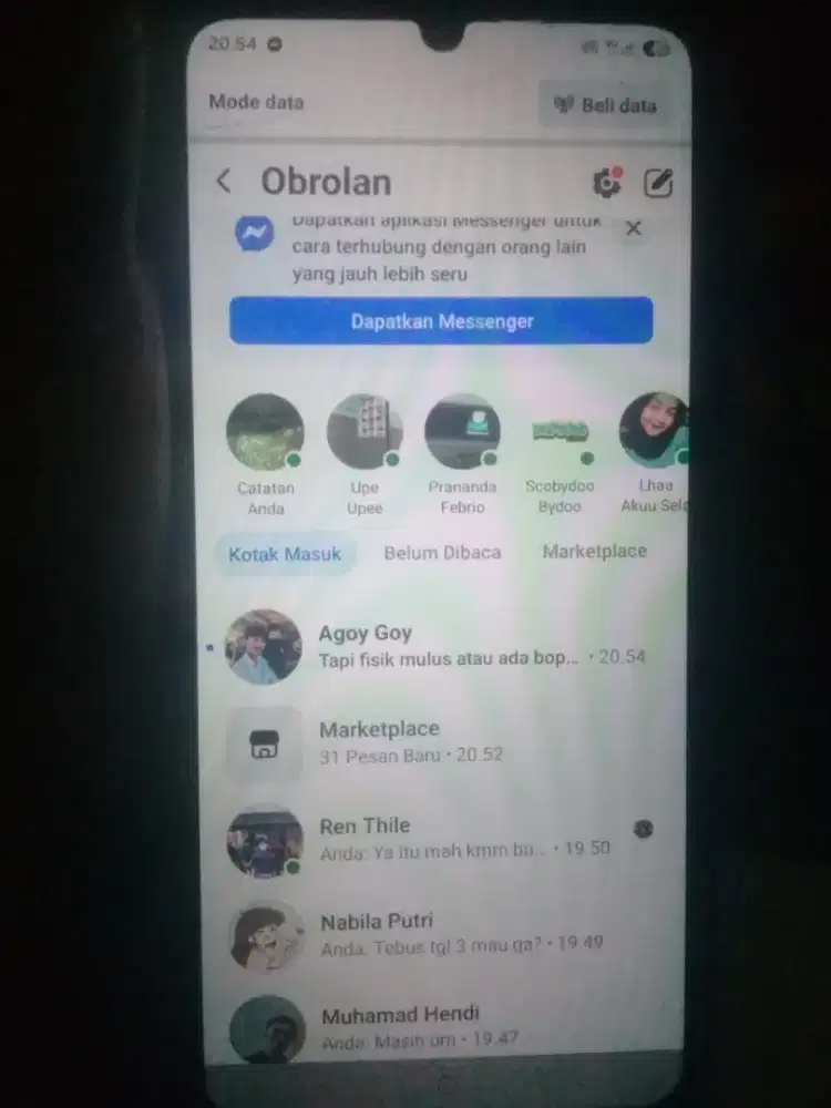 Samsung a07 4/64 lengkap