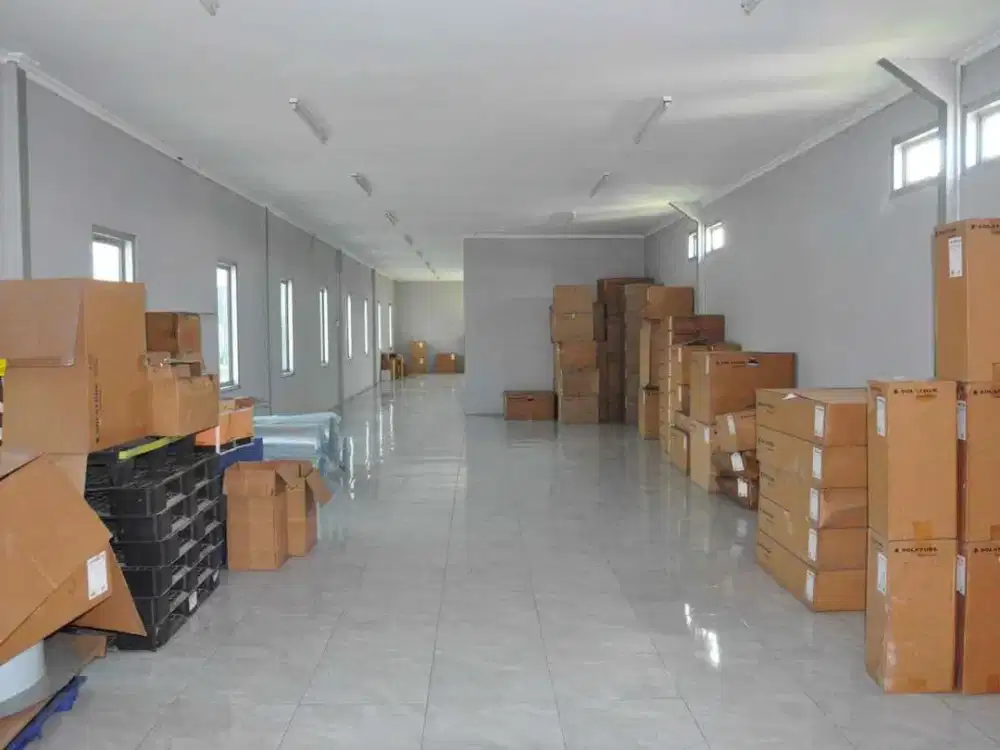 DIJUAL GUDANG PABRIK 3980 M2 105000 KVA GARDU TERSENDIRI DR SITANALA