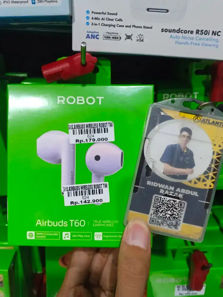 GNS. AIR BUDS WIRELESS ROBOT T60 | ATLANTIS DAHSYAT