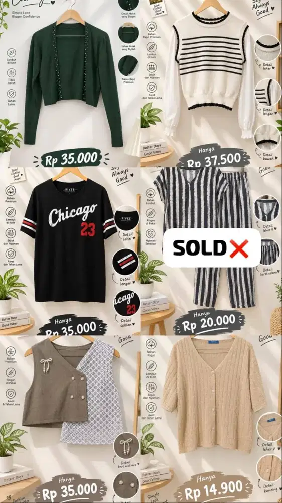 pakaian Wanita Preloved