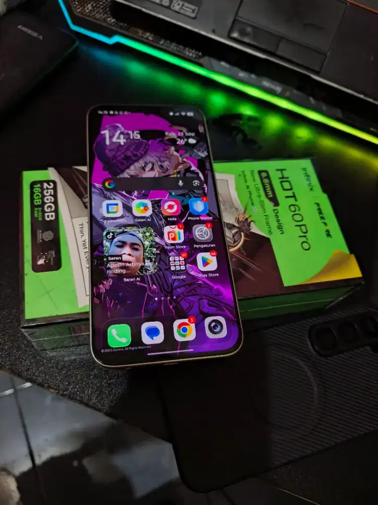 Infinix hot 60pro 8/256gb titanium