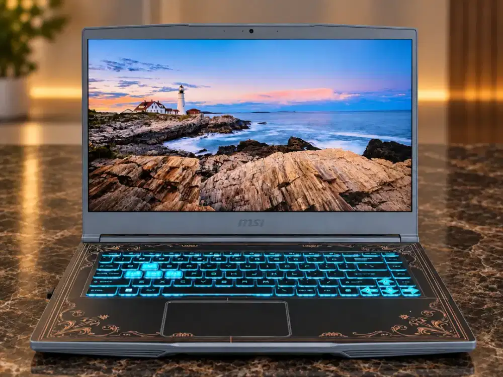 MSI Thin 15 B12UC i7-12650H RTX 3050 RAM 16GB SSD 1.5TB Fullset