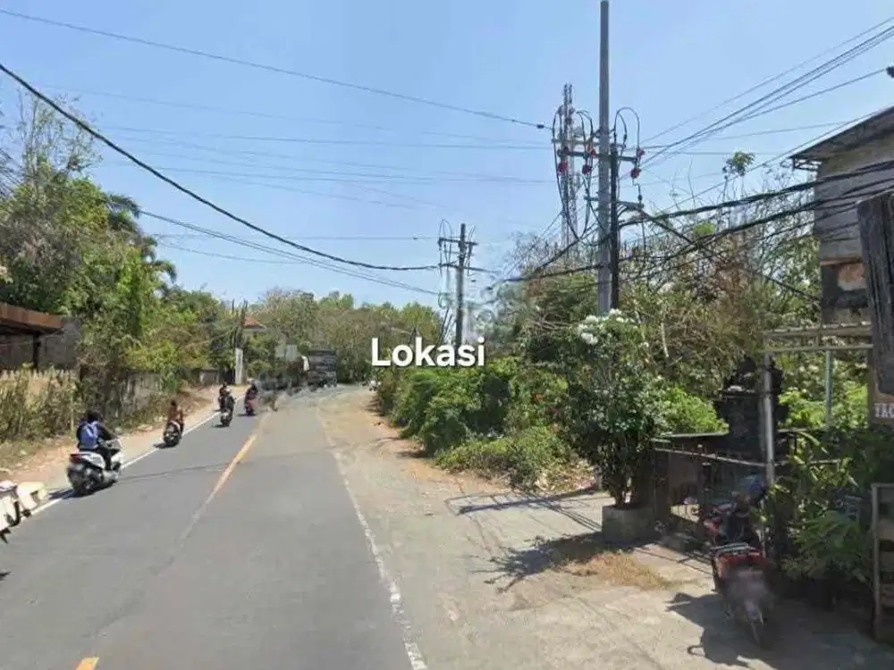 [ LEASEHOLD ] TANAH KOMERSIAL JALAN UTAMA ULUWATU PECATU - DEKAT NOURISH RESTO