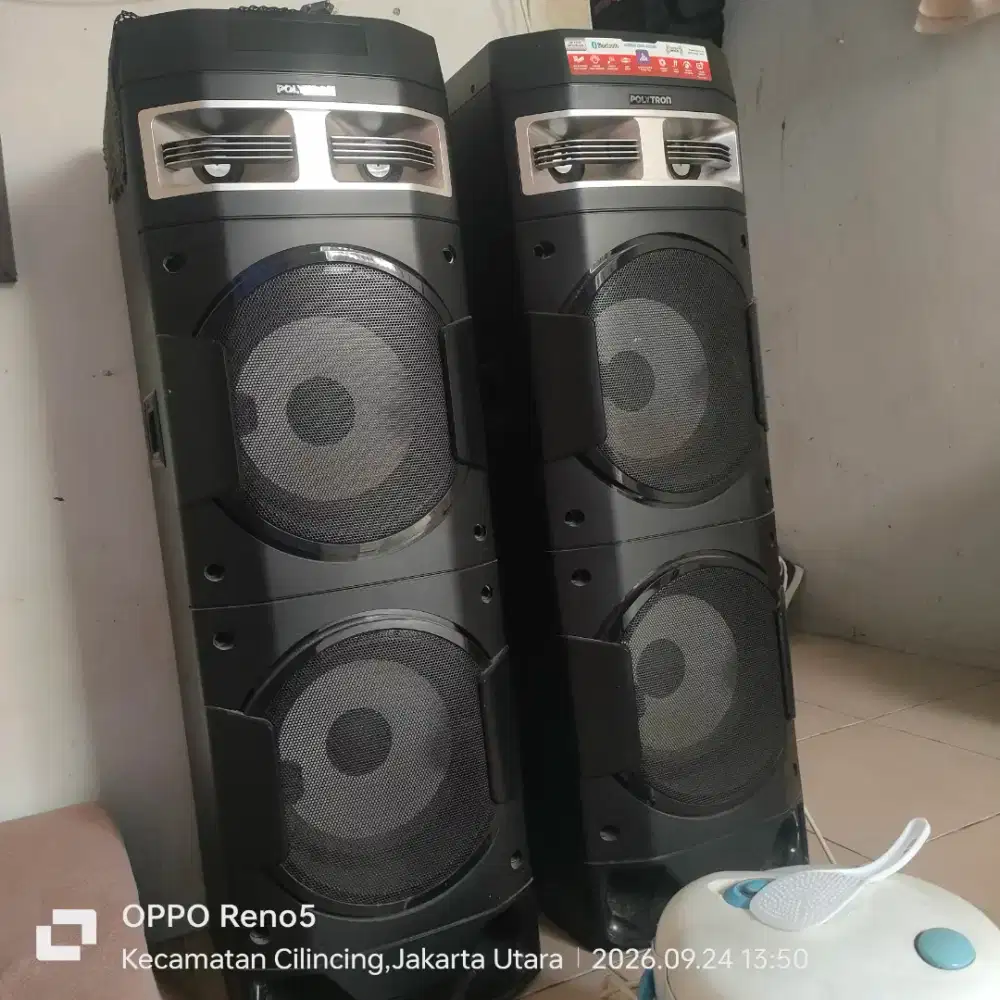 Salon Polytron bass menggelegar