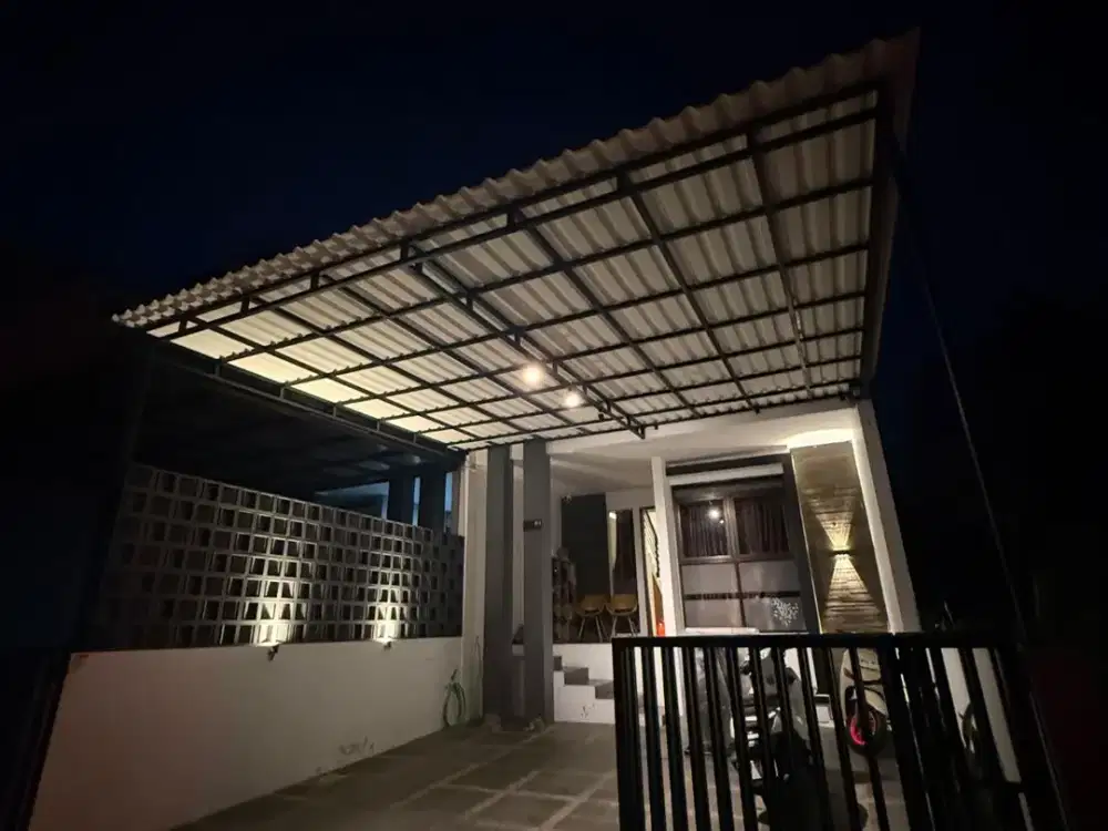 Rumah 2 LT Minimalis Modern di Setraduta Cemara