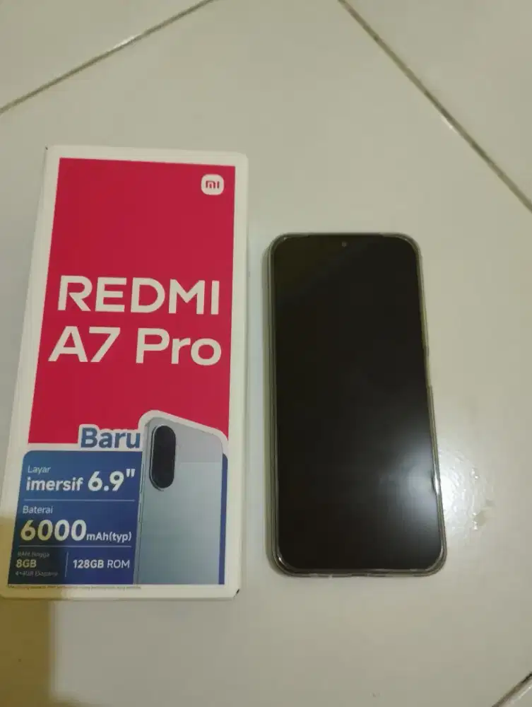 Redmi A7 Pro 4+4 GB 128GB mulus seperti baru