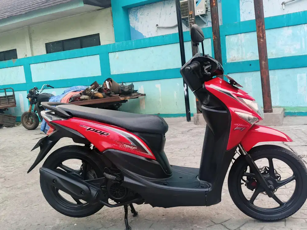 Honda beat pop fi esp 2015 stater halus mulus terawat
