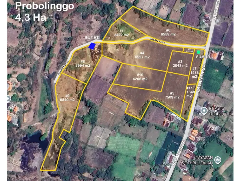 TANAH Siap Bangun Probolinggo, Tongas Wetan