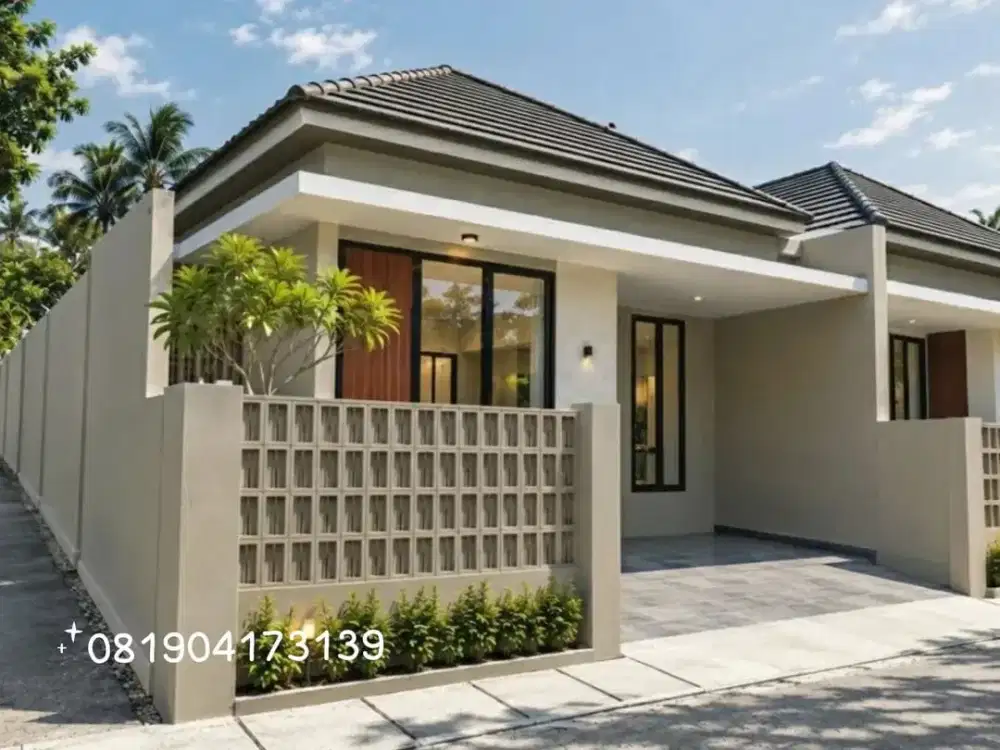 Graha Pesona Godean Rumah Limasan Modern Dekat SMK N 1 Godean