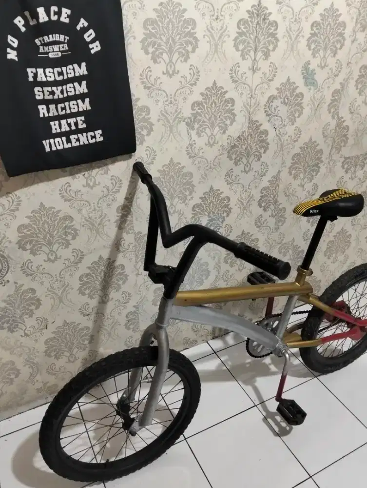 United sepeda BMX REM TORPEDO ukuran 20 untuk umur 5 sampai 15 tahun
