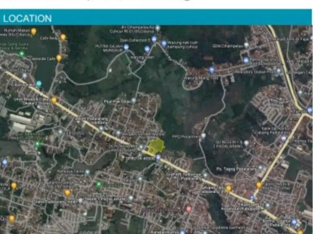 Dijual/Disewa Cepat Kavling/tanah komersial di Jl Cianjur Bandung, Padalarang, Bandung Barat, Jawa Barat