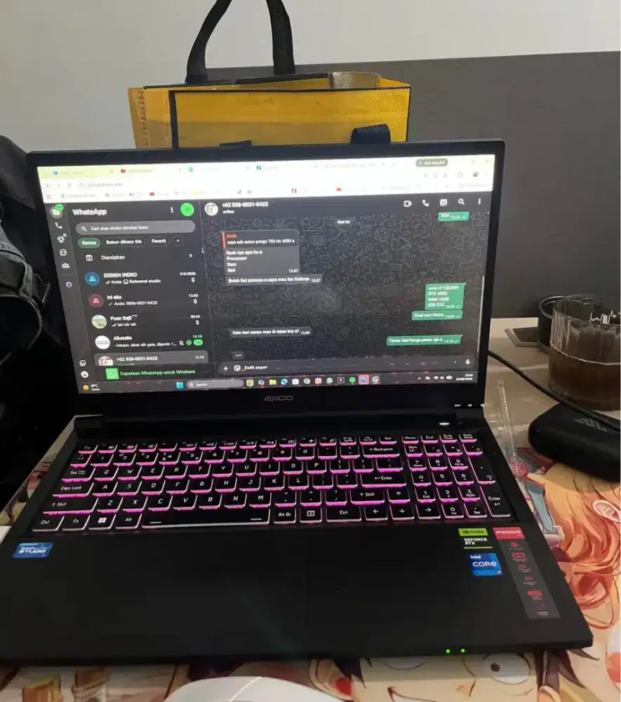 Axioo Pongo 750 v2 fullset nominus