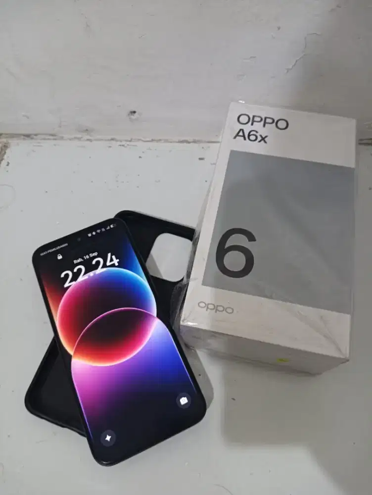 oppo a6x like new