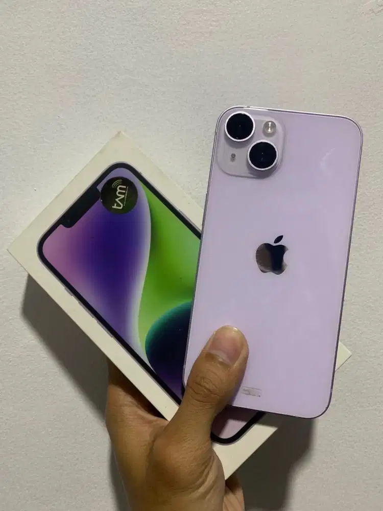 iphone 14 128gb purple resmi ibox