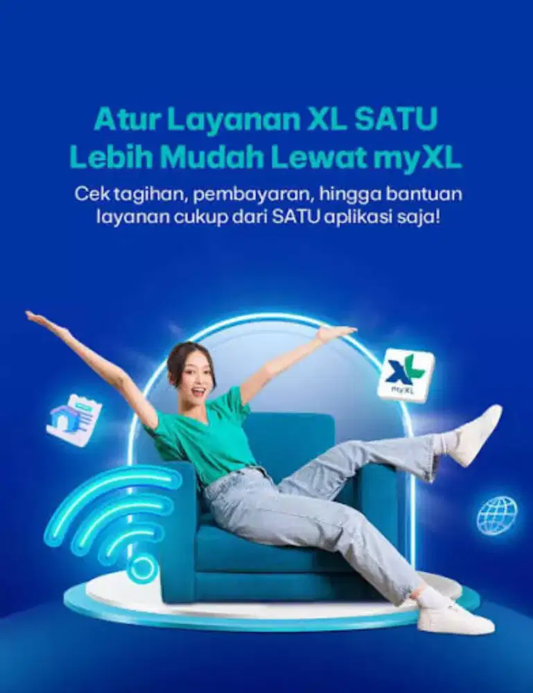 INTERNET KANTORAN RUMAH XL SATU UNLIMITED