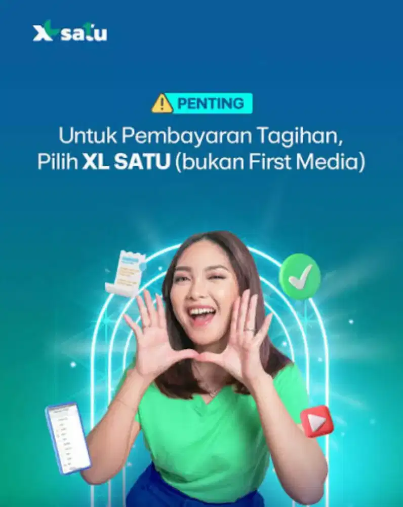 XL SATU SINYAL WIFI TERBAIK INTERNET ANTI LELET HARGA FLAT