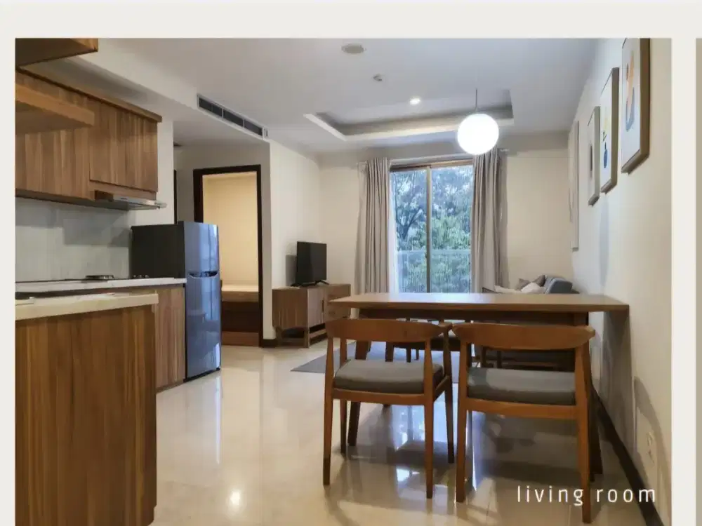 Sewa Apartment Hegarmanah Residence 2 Kamar Furnish Siap Huni