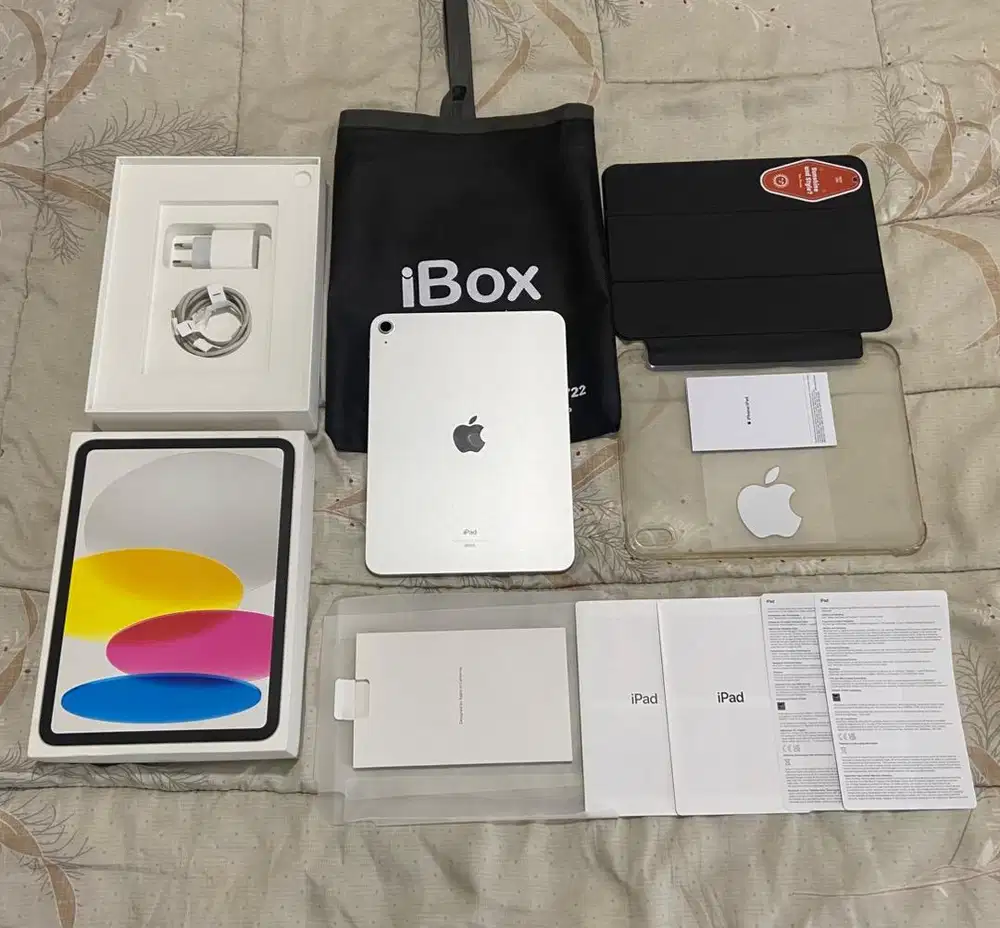 Ipad 10 64gb IBOX Resmi Fullset original mulus terawat