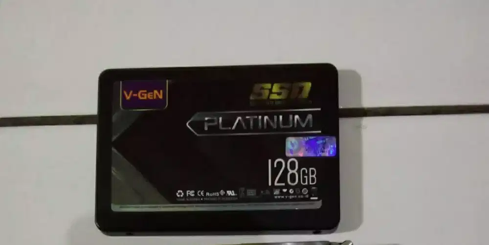 SSD 128 GB Merk V-Gen platinum
