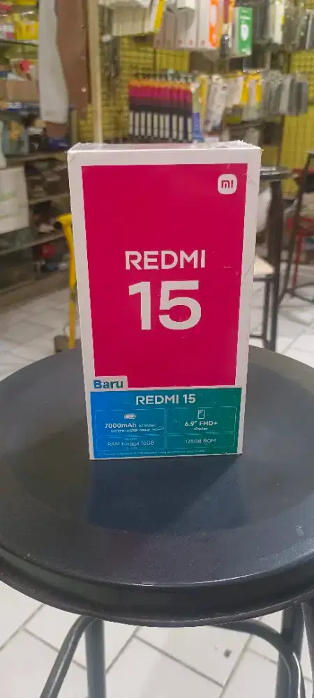 New : redmi 15 8/128 4G
