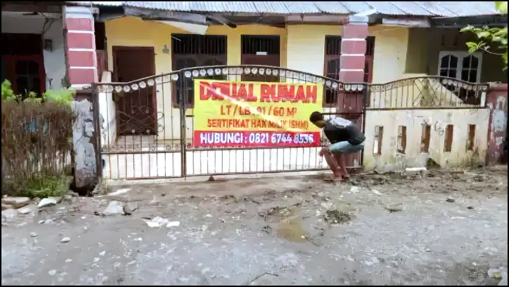 Rumah murah lokasi strategis di Medan Tembung Pasar 13