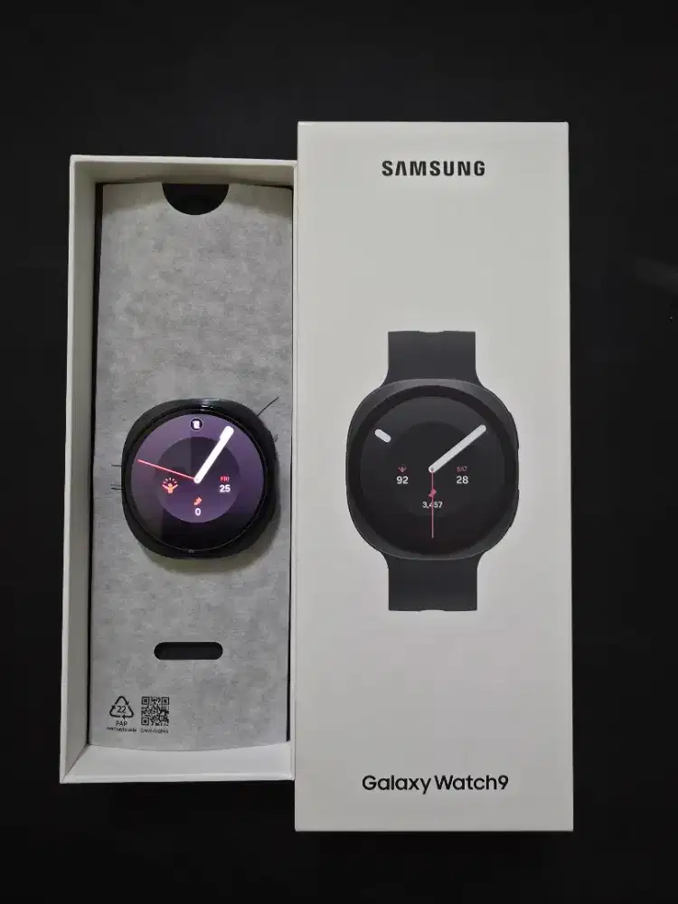 Samsung Galaxy Watch 9 44mm Black Garansi Resmi