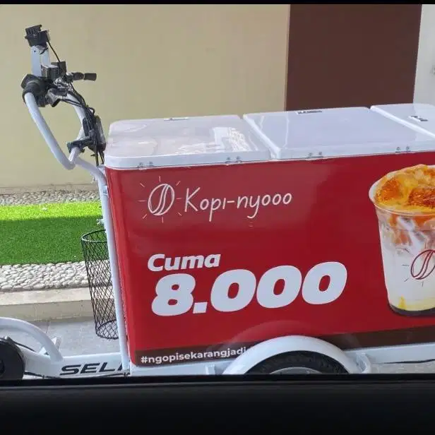 GEROBAK KOPI KELILING LISTRIK