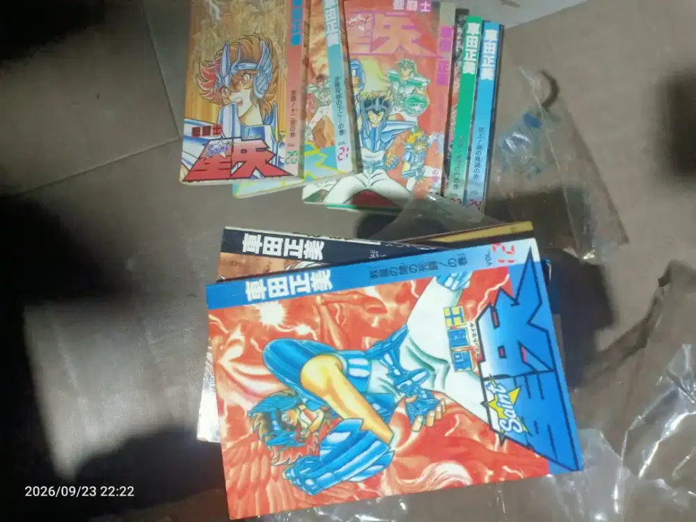 Komik saintseiya,arms,dragonball