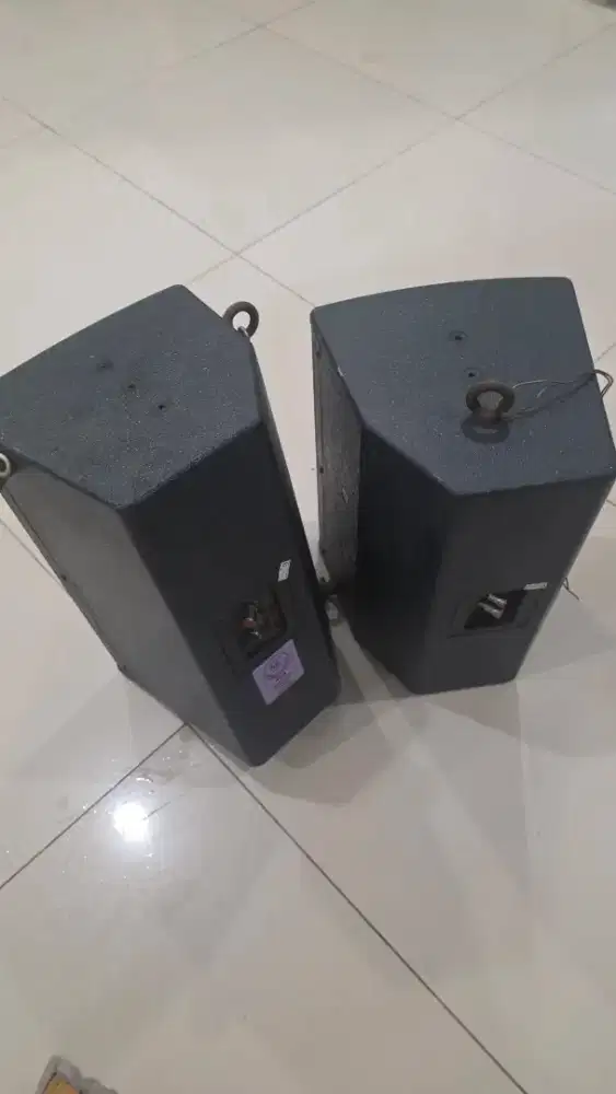 Speaker audio equipment ex Karaoke komplit subwoofer