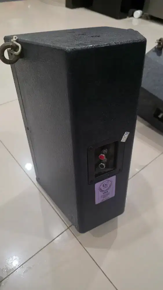 Speaker audio equipment ex Karaoke komplit subwoofer
