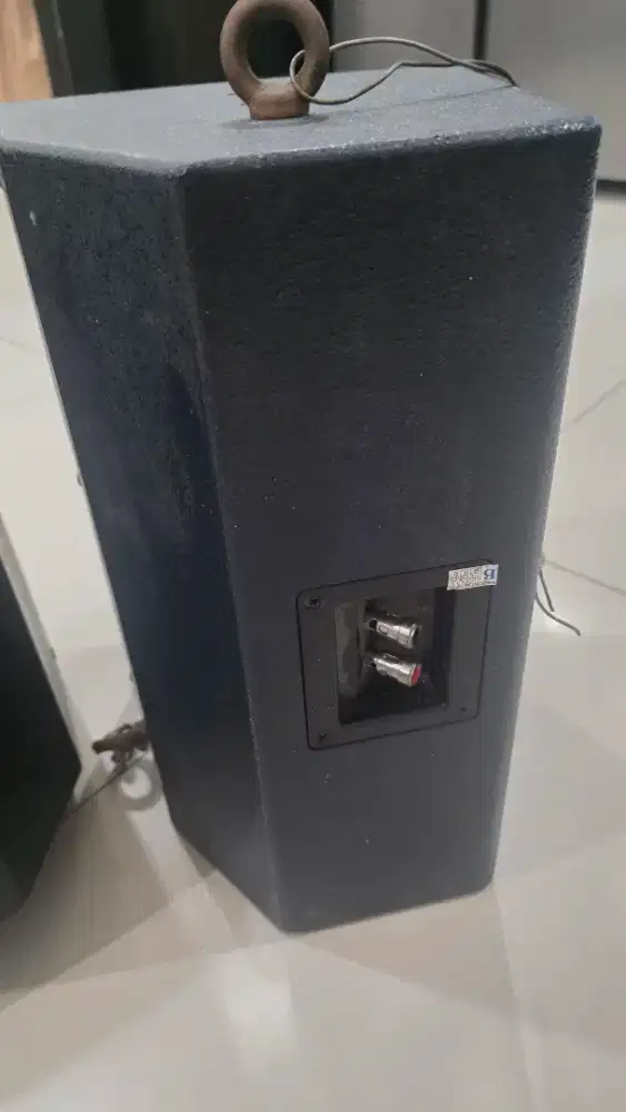 Speaker audio equipment ex Karaoke komplit subwoofer