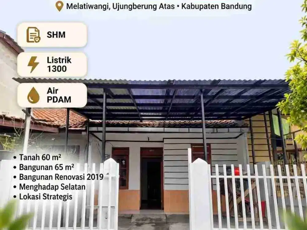 Rumah Murah Melatiwangi Cilengkrang Atas Ujungberung Bandung