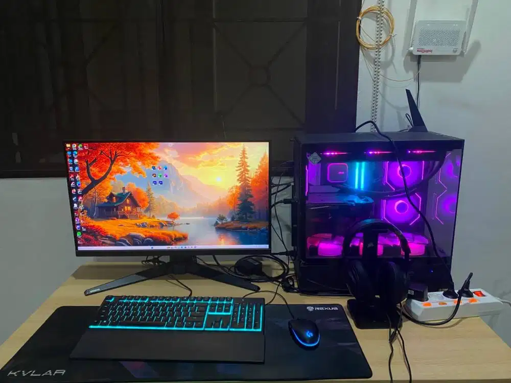PC Gaming Set Siap pakai