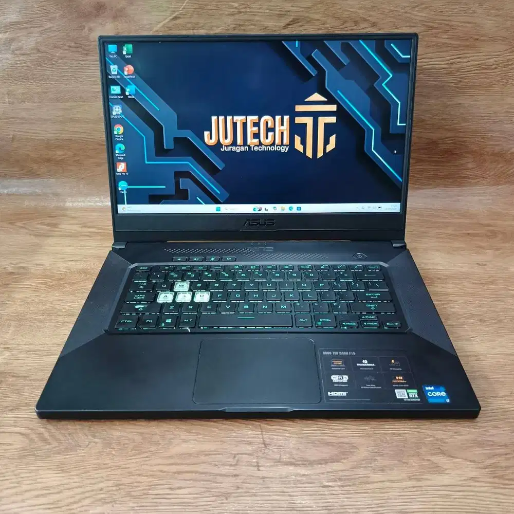 LAPTOP ASUS TUF GAMING DASH F15 Intel Core i7 Gen 11 RAM 16 GB Dual VG