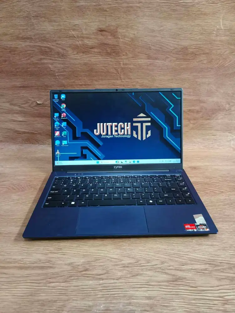 Laptop Zyrex Slim AMD Ryzen 5 (3000 series) RAM 16 GB, Siap pakai