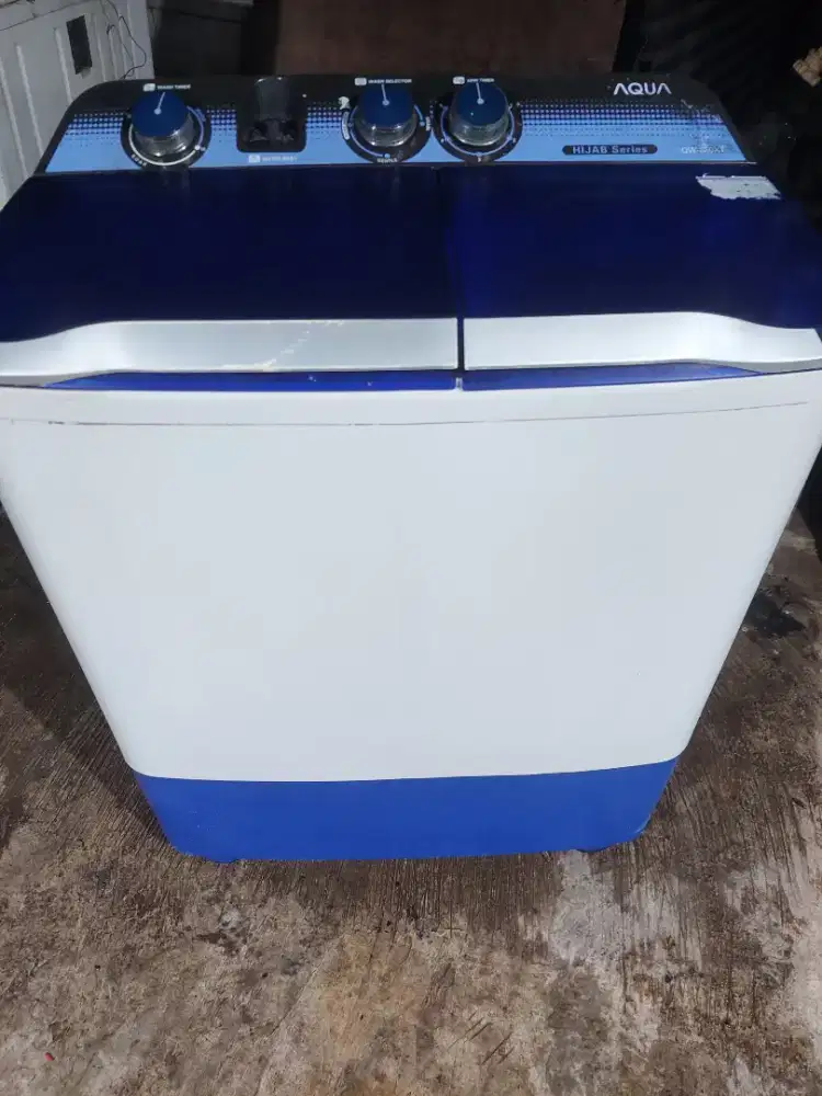 Mesin cuci Aqua kapasitas 8,8kg Normal semua siap pakai