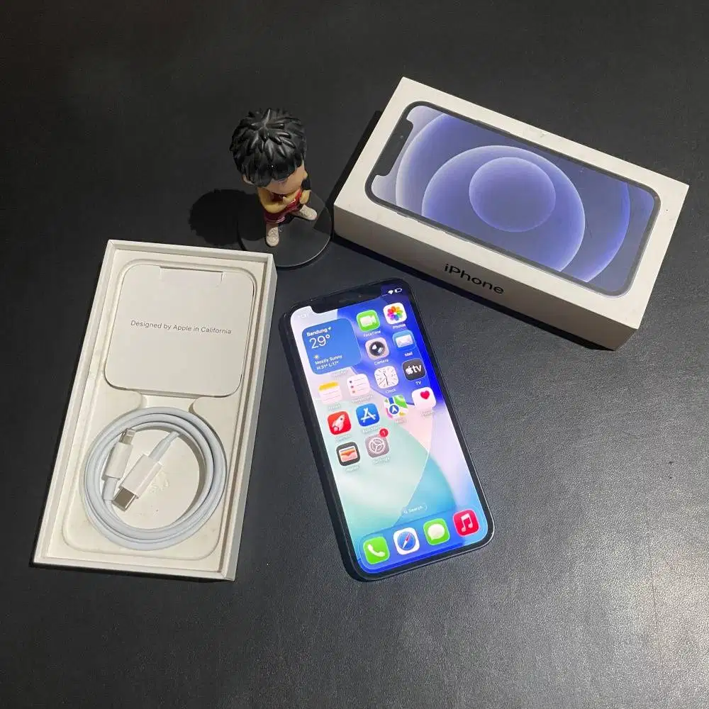 iPhone 12 Mini 128gb iBox Black Fullset