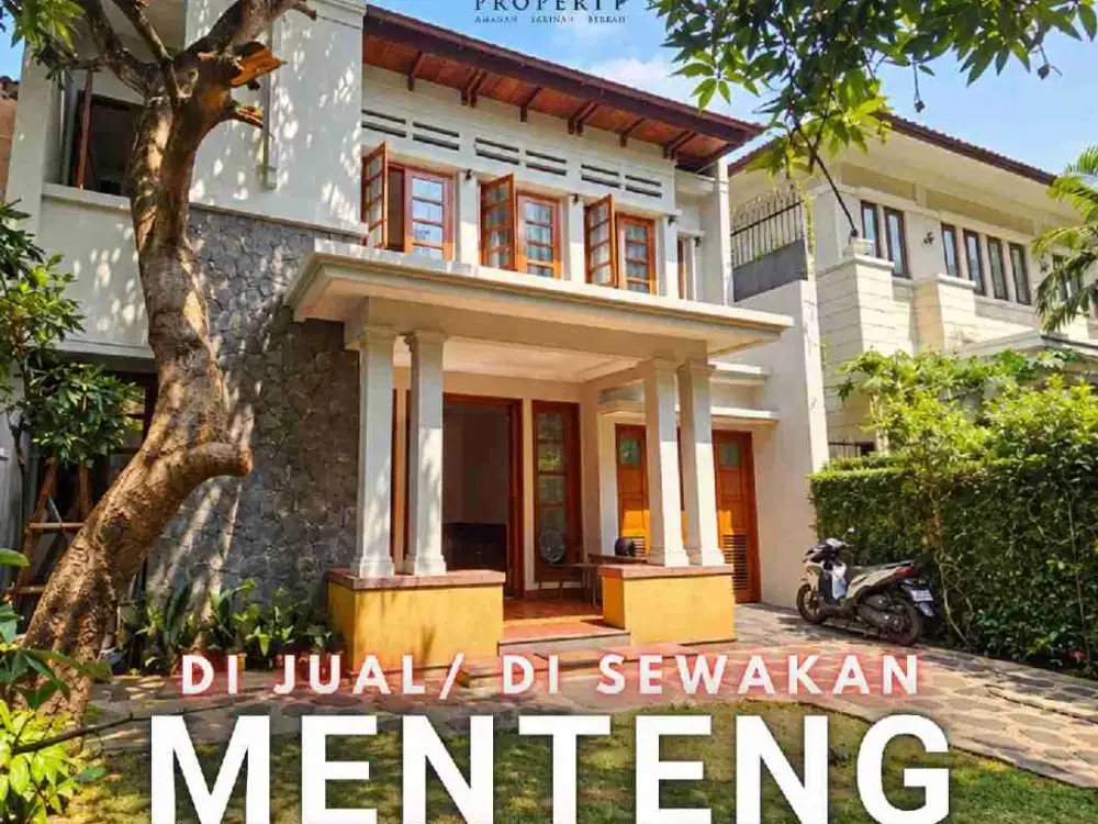 di sewakan rumah cantik menteng