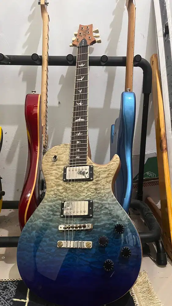 PRS SE 594 Quilt Limited Edition Singlecut in Blue Fade