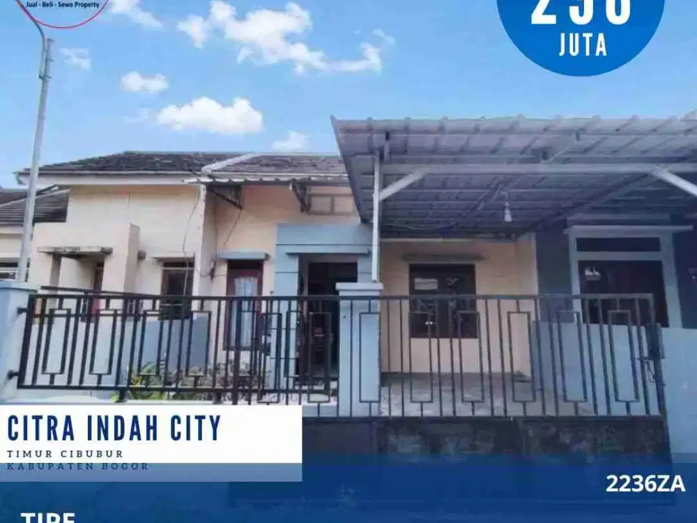 Dijual Rumah diCitra Indah City siap huni