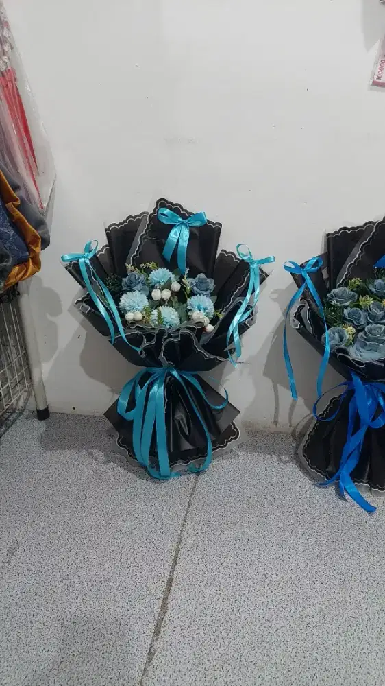 Buket bunga warna elegant