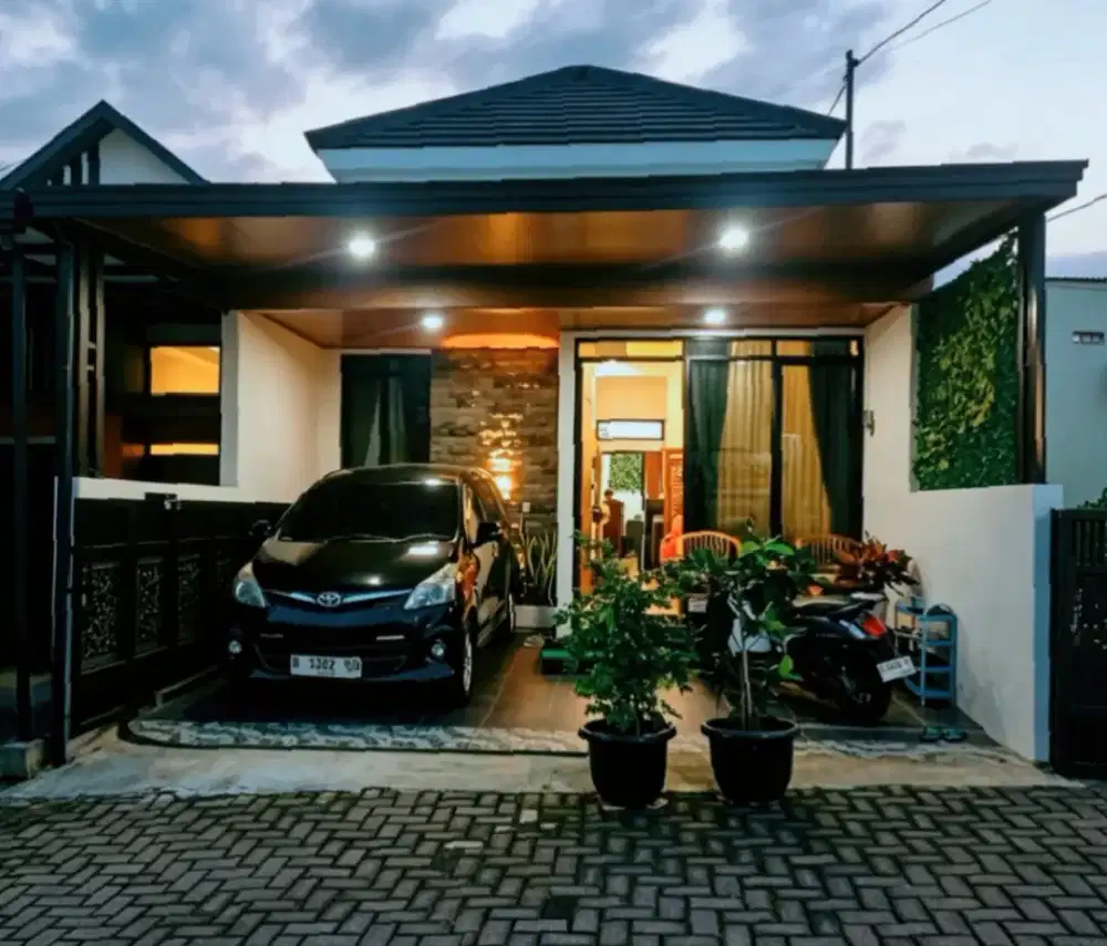 Rumah dijual ceoat siap huni 1 lantai banyumanik minimalis
