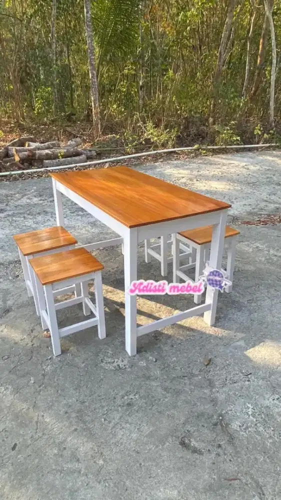 Meja kursi cafe warung kedai promo