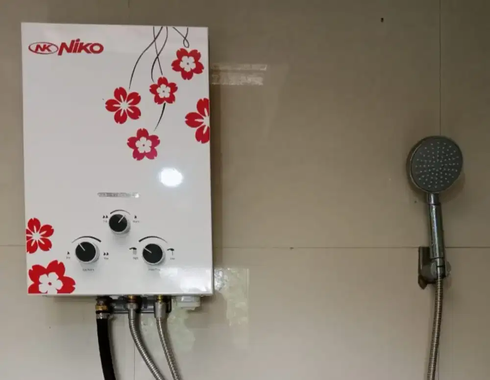 1th Garansi - Water Heater Gas Niko