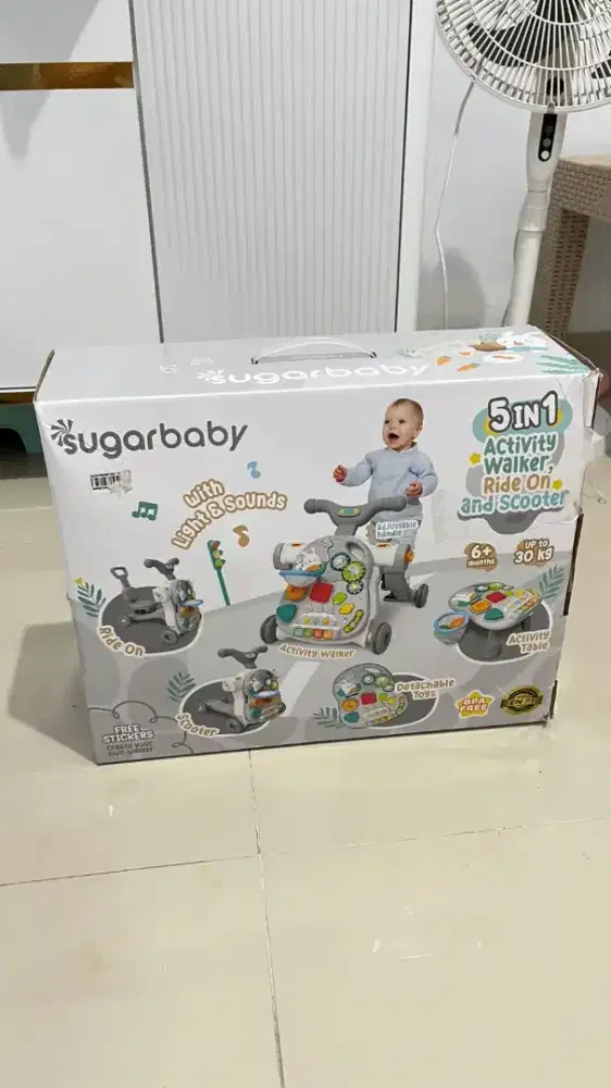 Sugar baby push walker